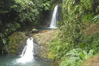 Paddle in the pools of the Seven Sisters waterfall