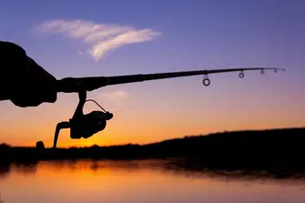 Fishing for your supper is part of the lifestyle in Finland - and a lot of fun too