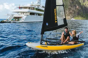 If you don't know how, the crew will teach you how to sail and they'll always make sure you're safe