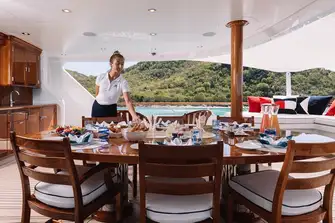 Seven-star service is the standard onboard