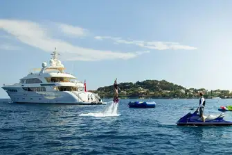 With so many watertoys on offer, you can all take your pick