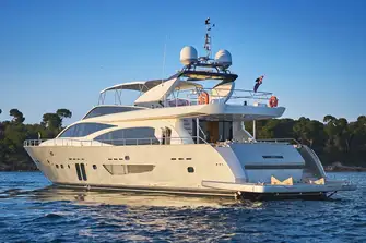 Sold by Burgess: 30.4m Couach HUMMINGBIRD