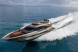 INCENTIVIZED can reach a speed of 57 knots and easily cruises at 45 knots. She also has zero speed stabilisers