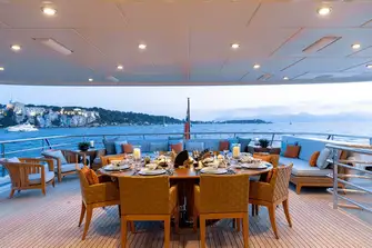 With generous exterior deck spaces and crowd-pleasing amenities, she has been - and under new ownership will continue to be - a hugely popular charter yacht