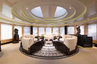 ...to a private office, TV room and observation lounge