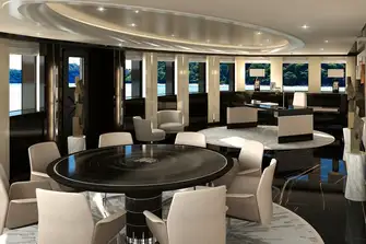 The conference facilities and owner's office have an adjacent secretary's office