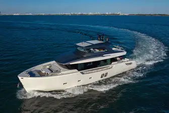 She has a top speed of 22 knots and shallow draft of 1.7m for access to a much greater range of ports and anchorages