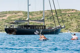 When the anchor drops, it's time to get the toys out