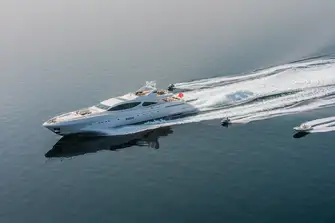 Very shallow draft of just 1.5m (4.9ft) and high speed make her the perfect island hopper