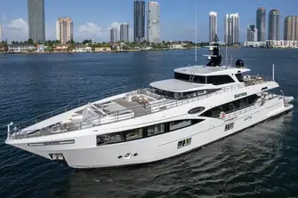 10-12 guests in five cabins can enjoy SANTOSH from just USD 95,000 per week