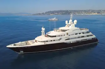 SARAFSA is a substantial northern European yacht available immediately at a fraction of replacement cost