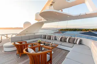 Her top deck has an observation lounge