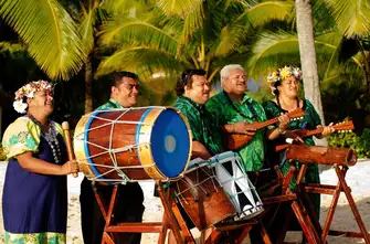 Cultural entertainment is laid on by the locals