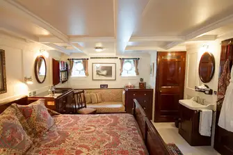 FAIR LADY's cabins are cosy and well-appointed