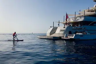 Workout on the waves with the Red Shark