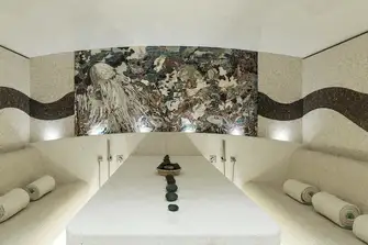 The hammam in the wellness centre