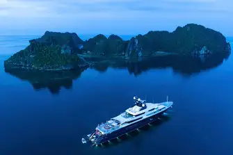 The yacht is likely to head to the Med next summer