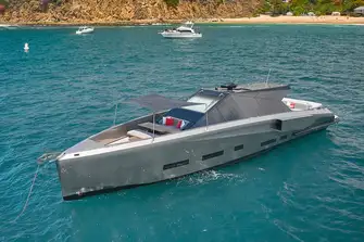 Stabilisers provide comfort at anchor