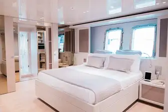 The lower deck owner's suite