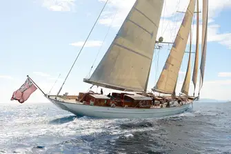 She is an outstandingly pretty yacht
