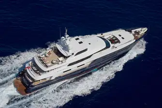 She has transatlantic range and stabiliers underway and at anchor