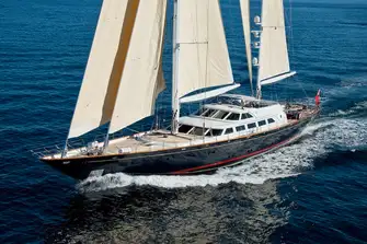 A relentless schedule of maintenance leaves her in sailaway condition