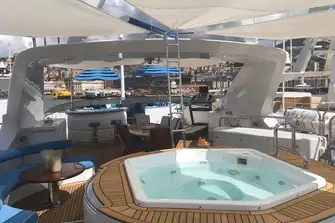 Maintained and upgraded relentlessly, she is currently a popular Burgess charter yacht