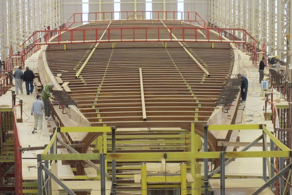 SYMPHONY - Building the largest sailing yacht in the world.