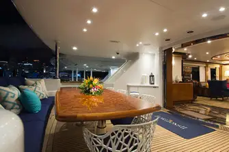 The main deck aft