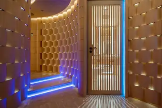 The exquisite wellness centre on the tank deck