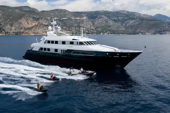 Her main engines were replaced in 2014 and have logged few hours since then