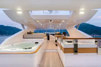 MYKONOS' redesigned sun deck