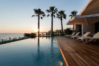 The marina has two luxurious hotels