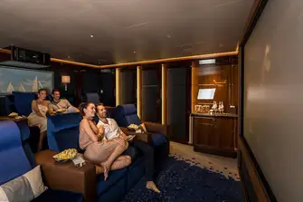 It's the complete private cinema experience with full service