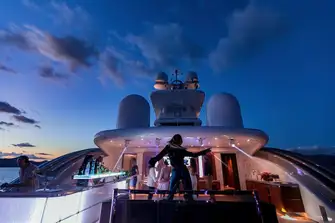 Thrills on the water, gourmet cuisine, family time together, movies, parties, why go ashore?