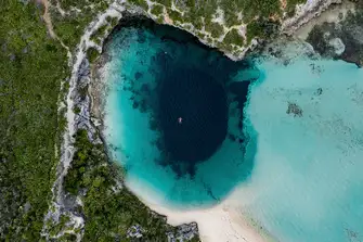 Dean's Hole is the world's second deepest blue hole