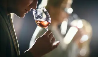 Sample wines at Lerins Abbey vineyard
