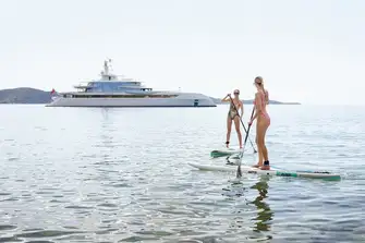It's a great core workout, a gentle way to explore and heaven for yoga fans