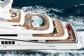 Extensive guest deck spaces are flexible enough to serve many uses
