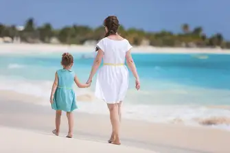 A nanny may be included as part of your party. Check with your charter broker