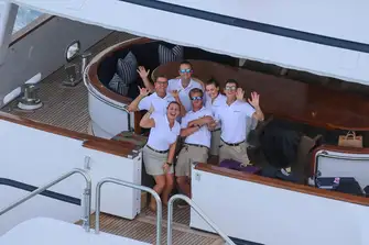 Over the course of the charter many of the crew will become like friends to you. It's a special bond