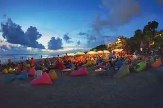 Mellow vibes at the beach bars of Seminyak, Bali