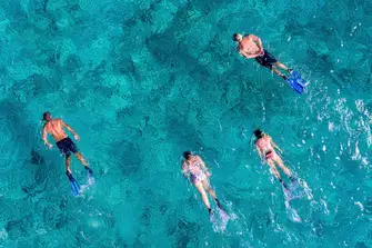 You can spend hours exploring the corals and marine life