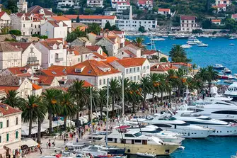 Chic haunts by day, hot clubs by night. Hvar is a magnet