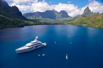 45m (147.6ft), 10 guests in 5 cabins, rates from USD 245,000