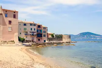 Looking west from La Ponche Beach