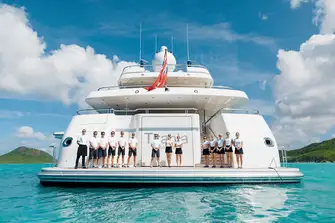 TITANIA's crew is a professional, intuitive, eager to please and happy team