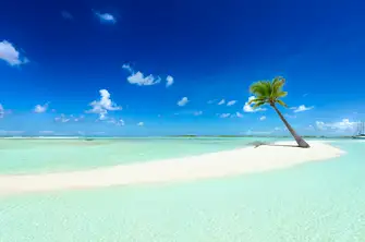 White beaches and warm water