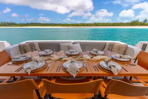 Main deck aft dining